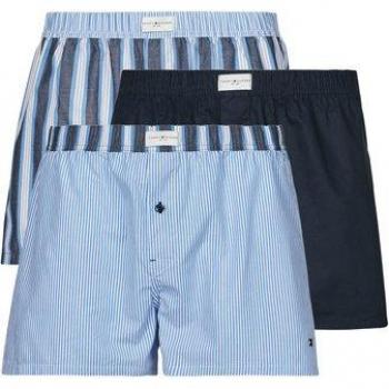 Tommy Hilfiger Boxershorts 3er Woven Print mit Elastikbund