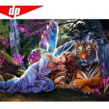 Peinture diamant thème animaux 20X30