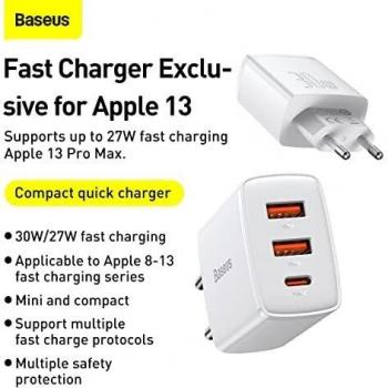Baseus UltraQuick 30W Dual USB/USB‑C