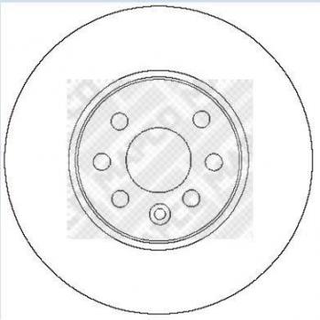 MAPCO 67419 Innenraumfilter (Pollen‑/Mikrofilter) für Citroën 6447HV
