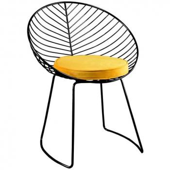 Silla de Comedor con Respaldo Redondo