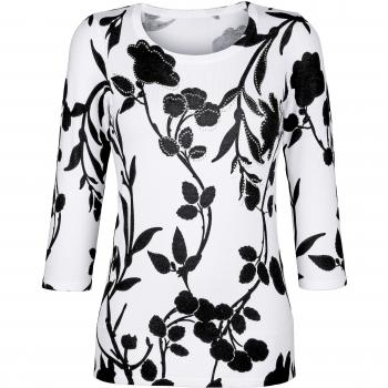 Laura Kent Damenpullover 40, Floral Print