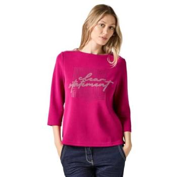 Bedrucktes 3/4-Arm-Shirt in Jewel Pink von CECIL