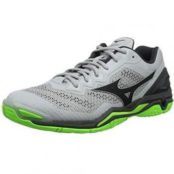 Mizuno Hallenschuhe Wave Stealth V für Unisex-Erwachsene, Grau