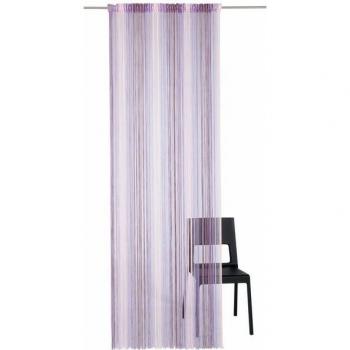 Weckbrodt Rebecca Store – 1‑Stück-Fadenvorhang, kürzbar, transparent