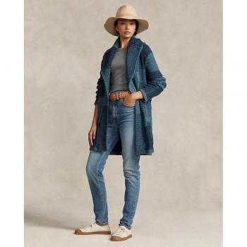 Polo Ralph Lauren Strickjacke Dunkelblau Größe M Damen