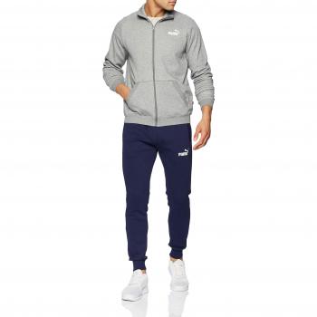 Puma Herren Clean Sweat Suit CL Trainingskleidung Medium Grau Heather L