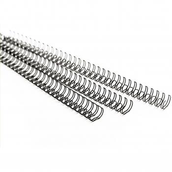GBC 100 Sheet Capacity Binding Wires, 11mm, A4, Black
