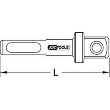 Adattatore per bussole Impronta (cacciavite) 3/8 (10 mm), 60 mm – KS Tools 514.1132