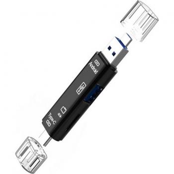 Adaptador USB‑C TF/SD/OTG