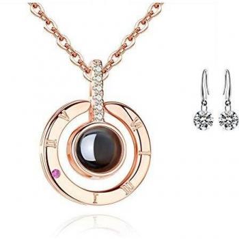 Collier dames Je t'aime