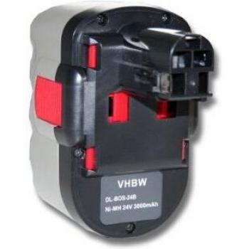 Batteria NiMH 24V 3000mAh per utensili Bosch GBH-24V