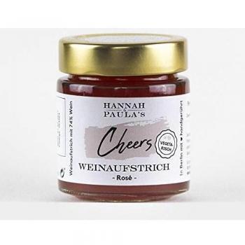 Hannah & Paula's Rosé Weinaufstrich | 150g Glas