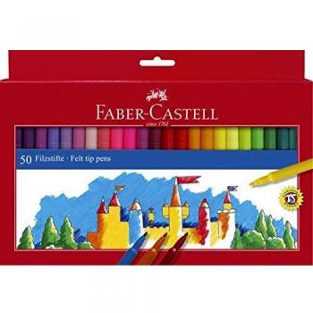 Faber-Castell Boîte de 50 Feutres