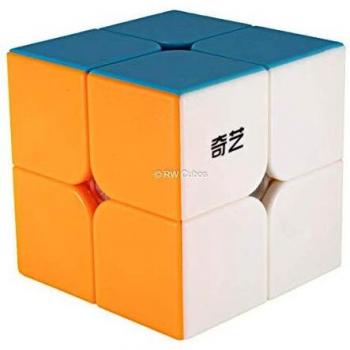 Cubo QiYi 2x2 Jelly Sin Etiquetas