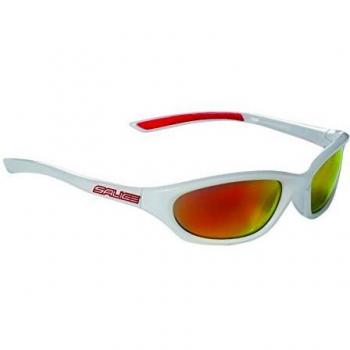 Salice 009 RW BIANCO/RW ROSSO Lentes de Sol para Hombre Blancas