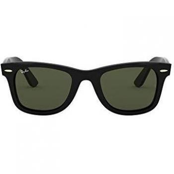 Occhiali da sole unisex Ray-ban RB4340 601 T50 WAYFARER GREEN BLACK Unisex