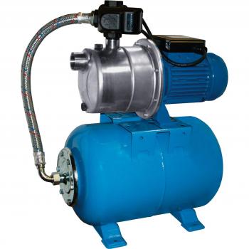 Nowax Stahl-Hauswasserwerk 57x34x55 cm – 1500 kW, 4300 l/h, blau