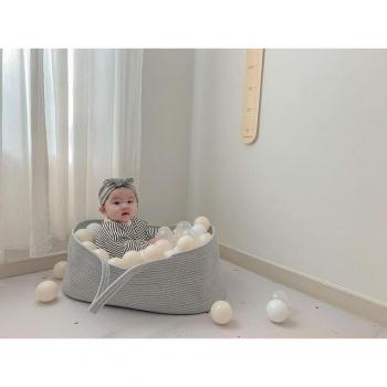 Baby Wiege Moses Korb mit Stand und Matratze