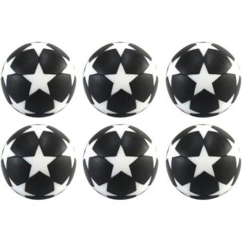6pcs 32mm Football Table Balls