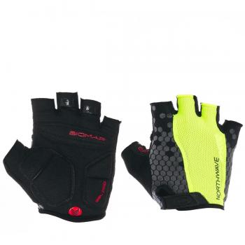 Guantes MTB Sin Dedos Northwave 2016 Evolution Amarillo Fluo-Negro