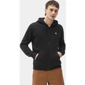 DICKIES Oakport Zip Hoodie – Noir Classique