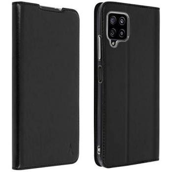 Coque de protection folio noire pour Galaxy A12