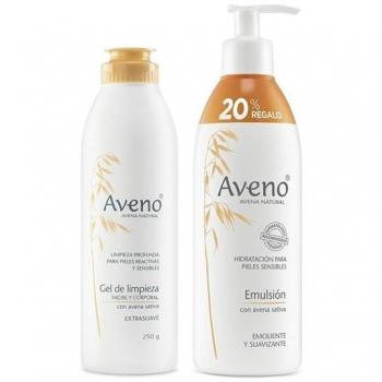 Aveno Kit Dual 400 ml: Gel + Emulsión para cara y cuerpo