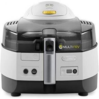 Delonghi extra fh1363 freidora baja en grasa sencillo negro, acero inoxidable independiente 1400 w
