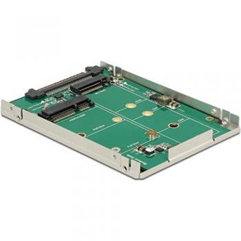 DeLOCK Schnittstellenadapter mSATA, M.2 auf U.2, SATA Express
