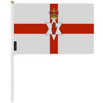 Compact Northern Ireland Flag Collection – 50pcs – 14x21 cm