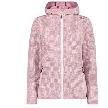 CMP Strickfleecejacke für Damen in Fard-Bianco