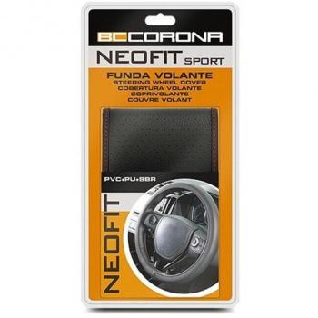 Funda Volante Neo Negra/Roja Universal Sport Neofit 36-38 cm