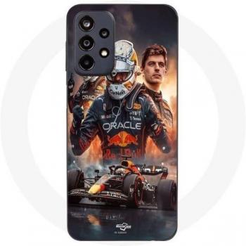 Galaxy A23 4G F1 Art Black Flexible Protective Case (Maniacase)