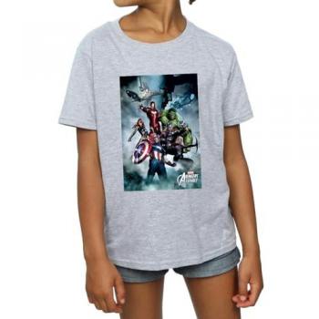 Marvel Avengers Assemble Team Montage T-Shirt 12-13 Years