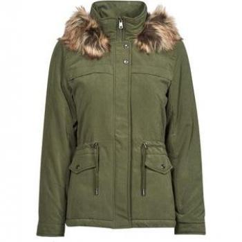 Solo Parka Verde con Capucha – Only 15207701