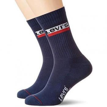Levi's® 2er-Set hohe Herrensocken 902012-001 Dunkelblau 39_42 male