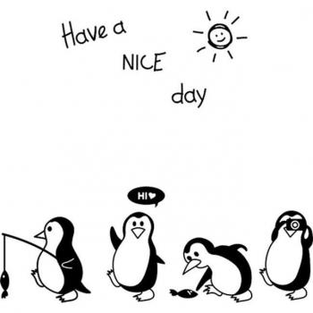 Adorable Penguin Fridge Decoration