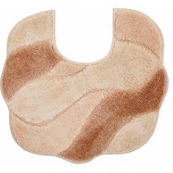 Carmen Badematte, 24 mm hoch, geeignet für Fußbodenheizung, schnell trocknend, strapazierfähig, rutschfester Rücken