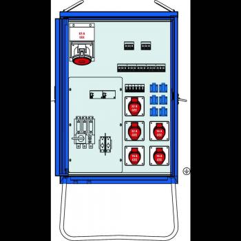 Distributore di corrente AS Schwabe V-E 1 55 kVA