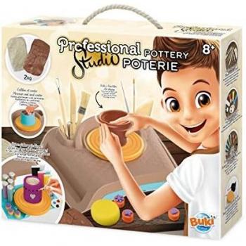 Buki Pottery Studio Kit for Kids 8+