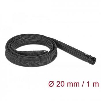 Manicotto cerniera lampo DeLOCK 1 m nero