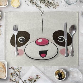 Tapis de Dîner Rectangulaire en Coton