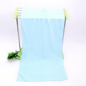 Light Yellow Cartoon Bear Bath Towel