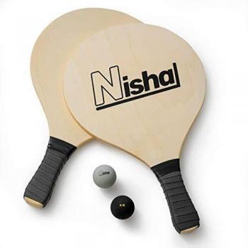 Pro Paddle Smash Duo – 2 Rackets, 2 Balls, Free Tennis Grips, Thick Plastic Case