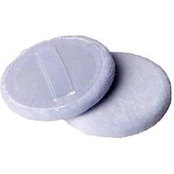 Set de 2 houppettes rondes Avril