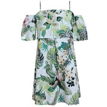 Mini Me Robba bianca con motif Fleur de Lis