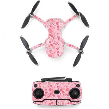 Floral Design Skin Cover for DJI Mavic Mini Drone and Remote Controller