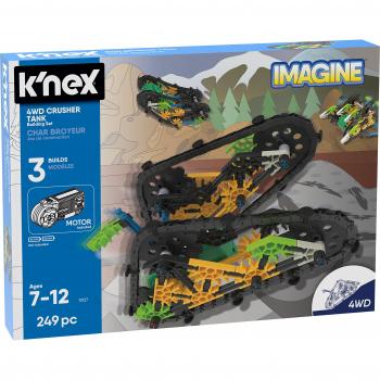 K'NEX 4WD Crusher Tank Engineering Toy