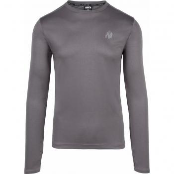 Gorilla Wear Herren Langarmshirt Washington in Grau